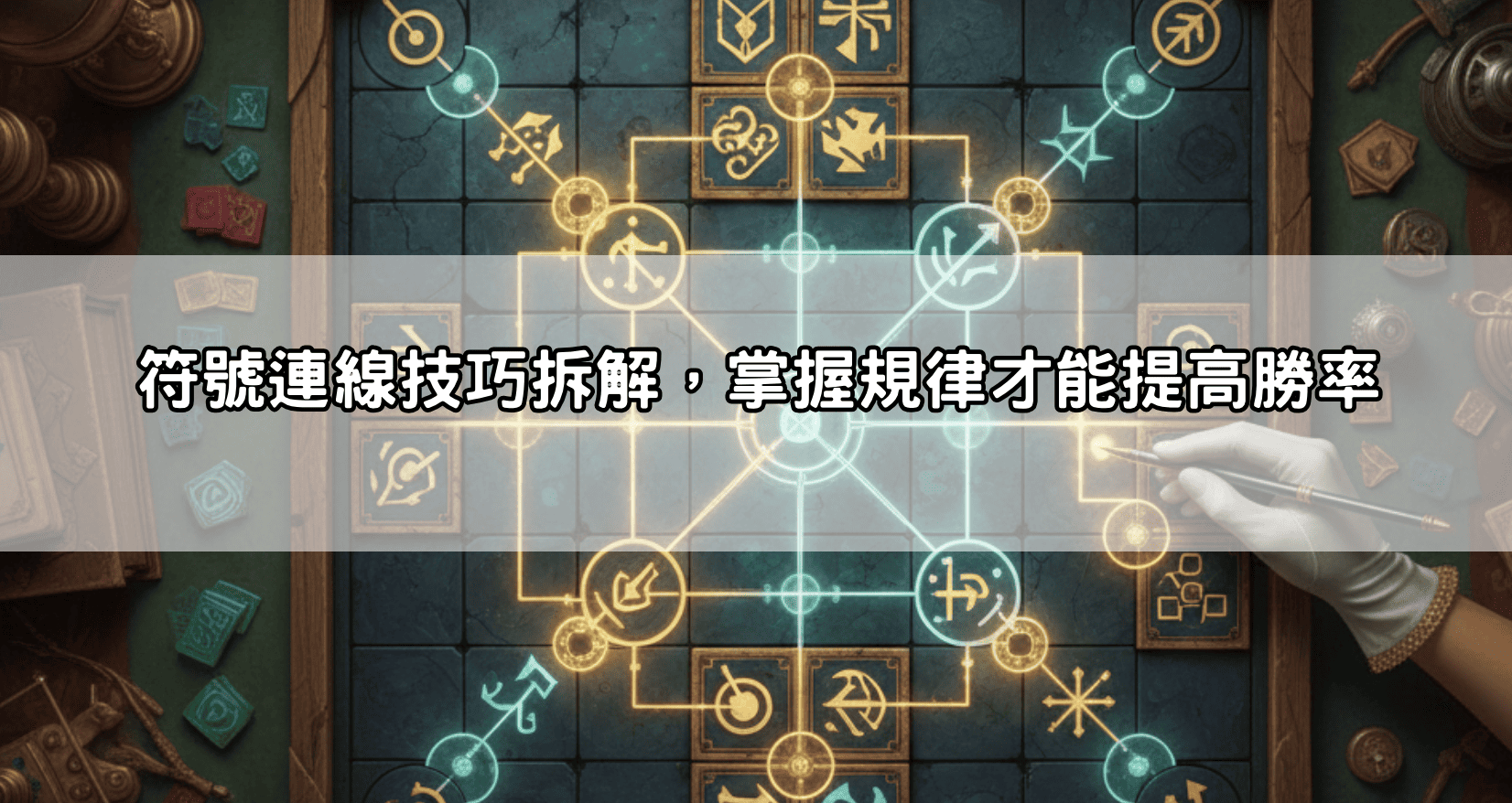 符號連線技巧拆解,掌握規律才能提高勝率